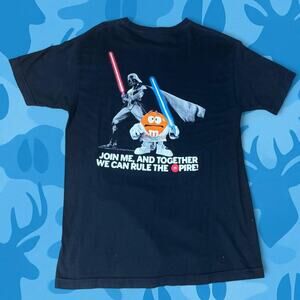 vintage 2005 Star Wars M&M’s World "mPIRE" collaboration tee